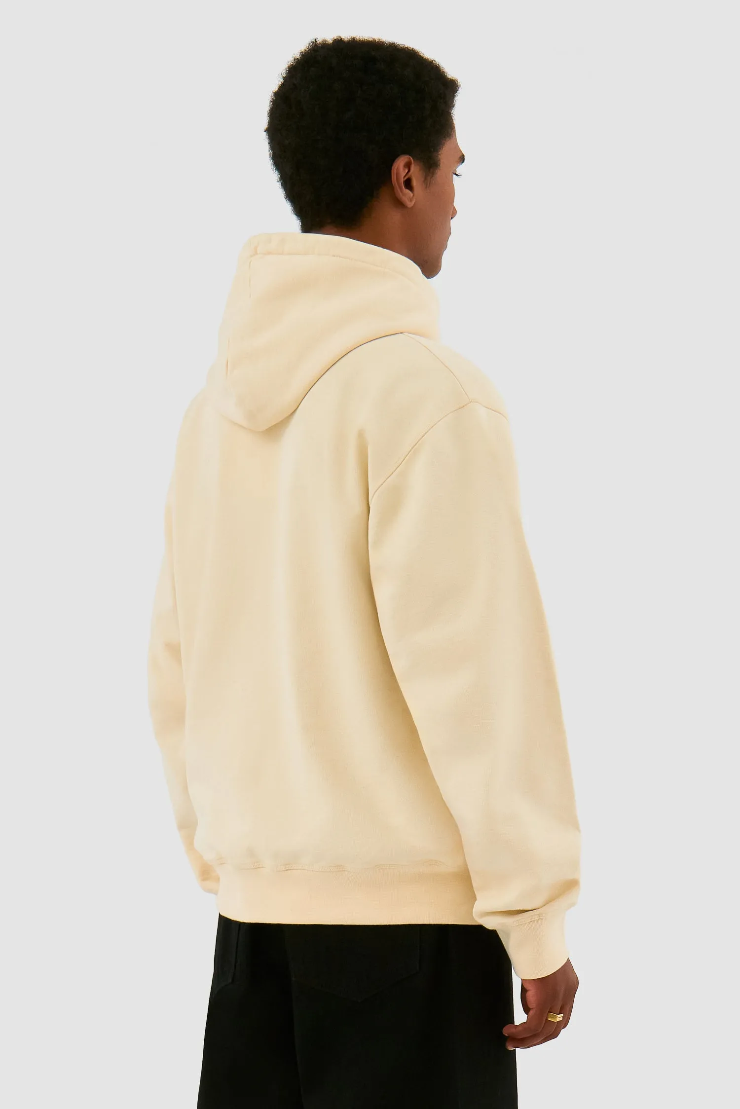 Sweat à capuche zippé brodé