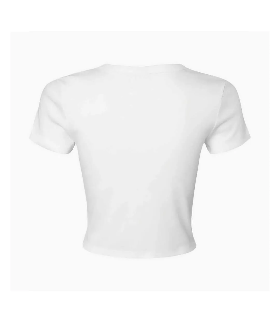 T-shirt court femme blanc Bella + Canvas