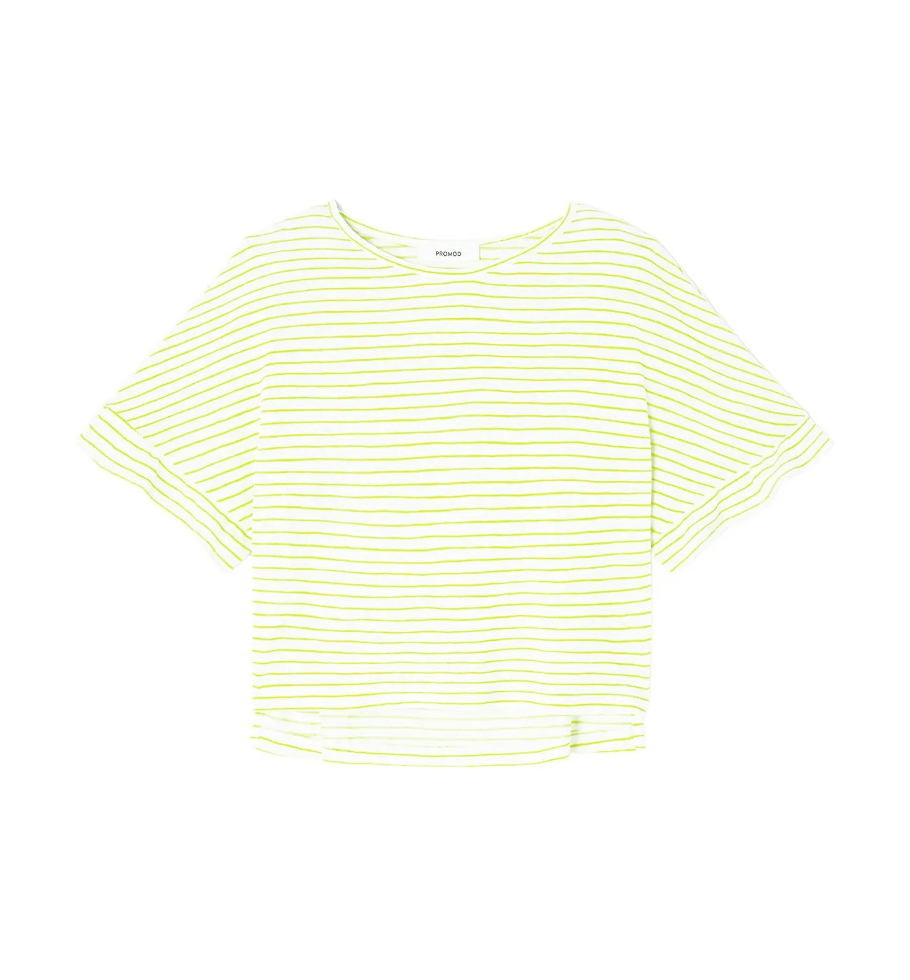 T-shirt rayé Femme - Rayures multicolores