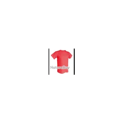 T-shirt Technique 100% polyester ACQUA ROYAL Corail rose