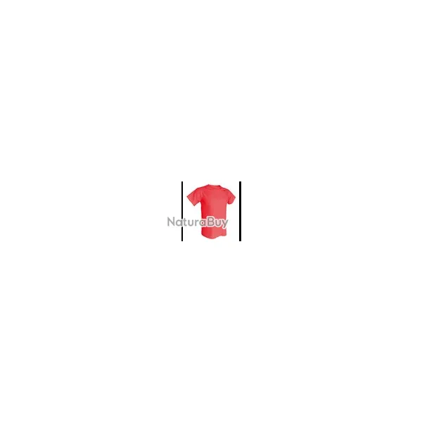 T-shirt Technique 100% polyester ACQUA ROYAL Corail rose