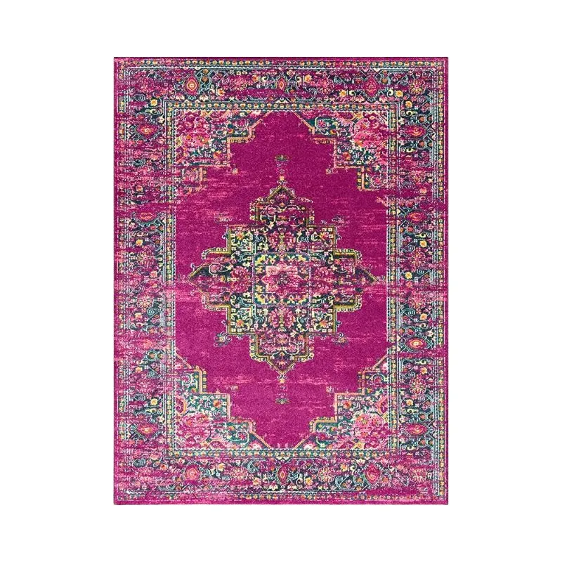 Tapis Vintage Rose Année 70