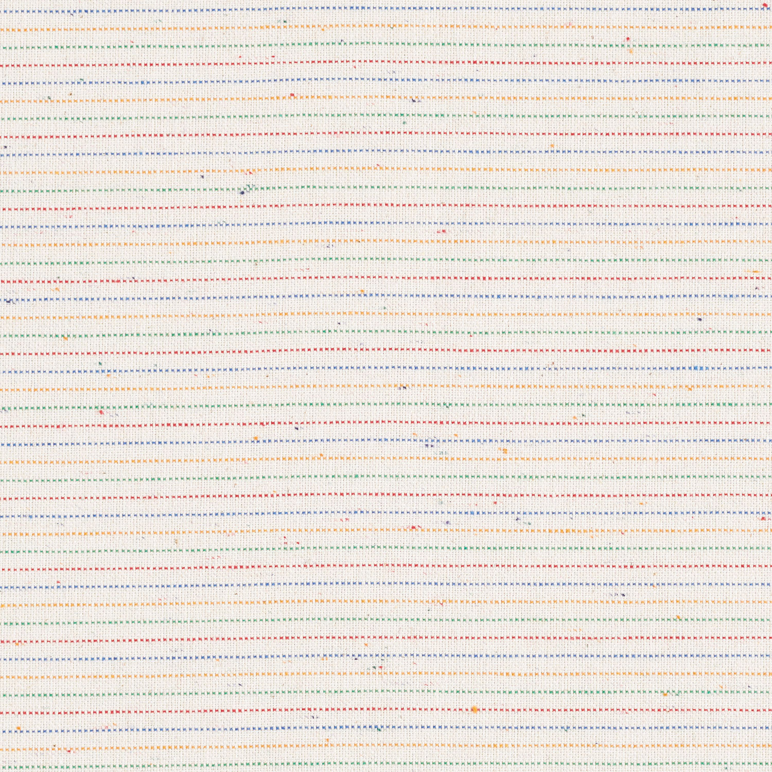 Tissu de décoration Semi-panama Rayures multicolores – nature