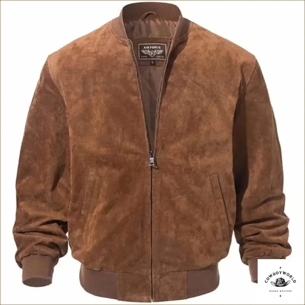 Veste Western Daim Homme